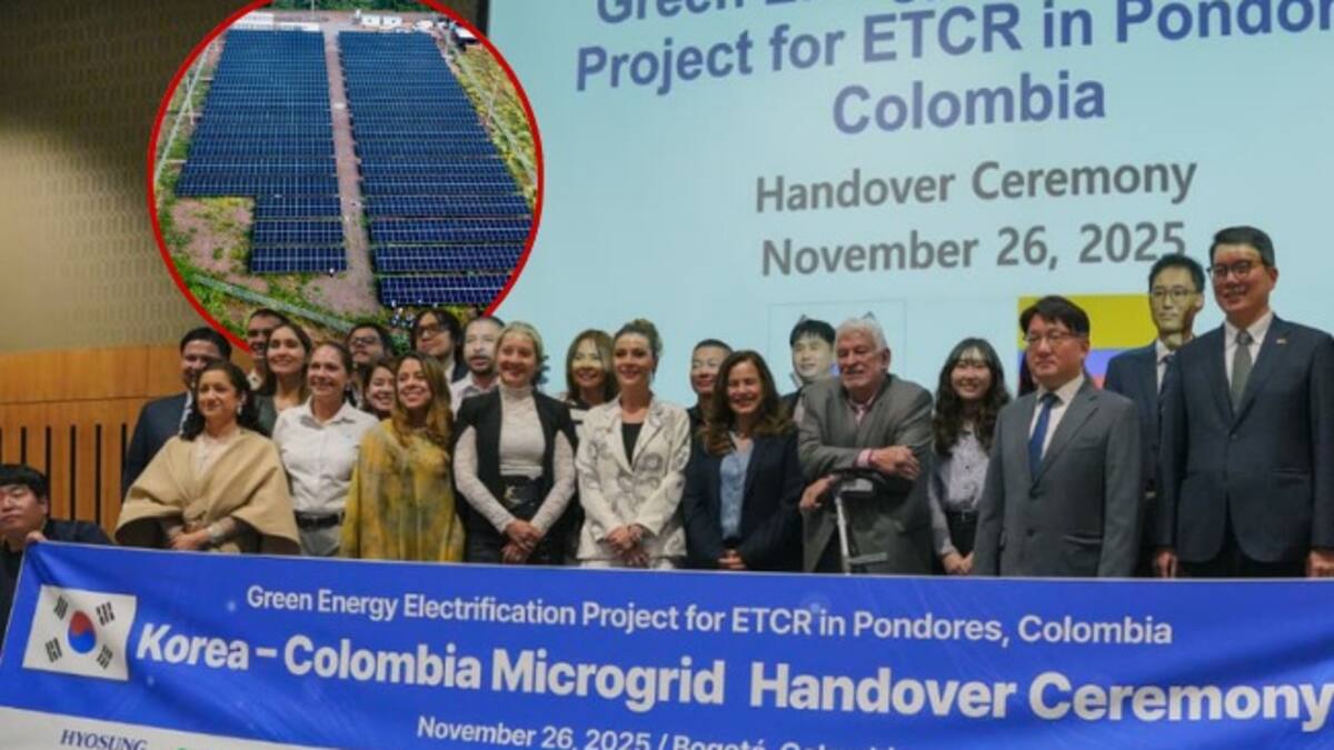 Se inaugura primera comunidad con energía solar que beneficiará a firmantes de paz