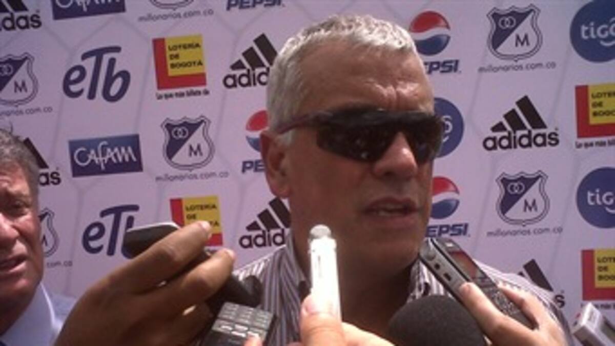 Richard Páez continúa en la dirección técnica de Millonarios y se pone metas