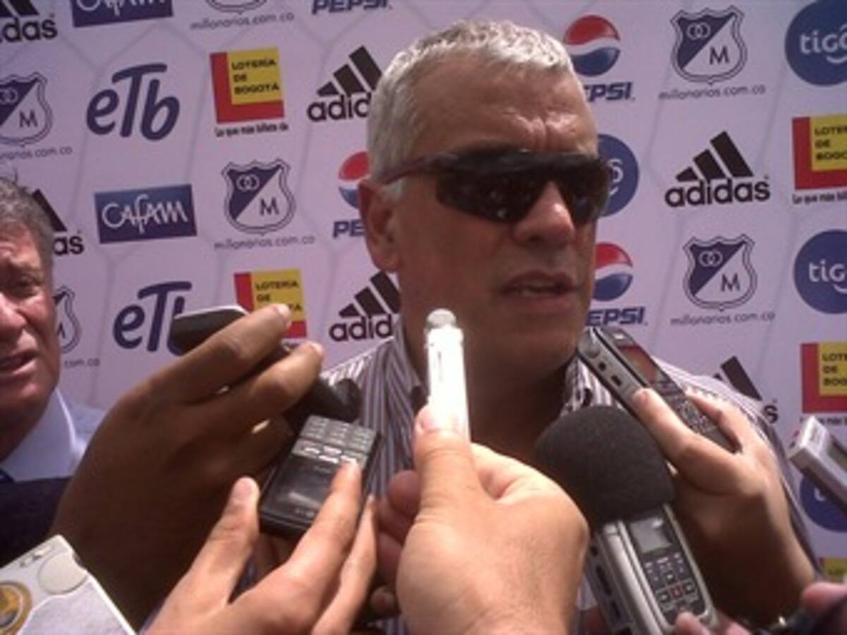 Richard Páez continúa en la dirección técnica de Millonarios y se pone metas