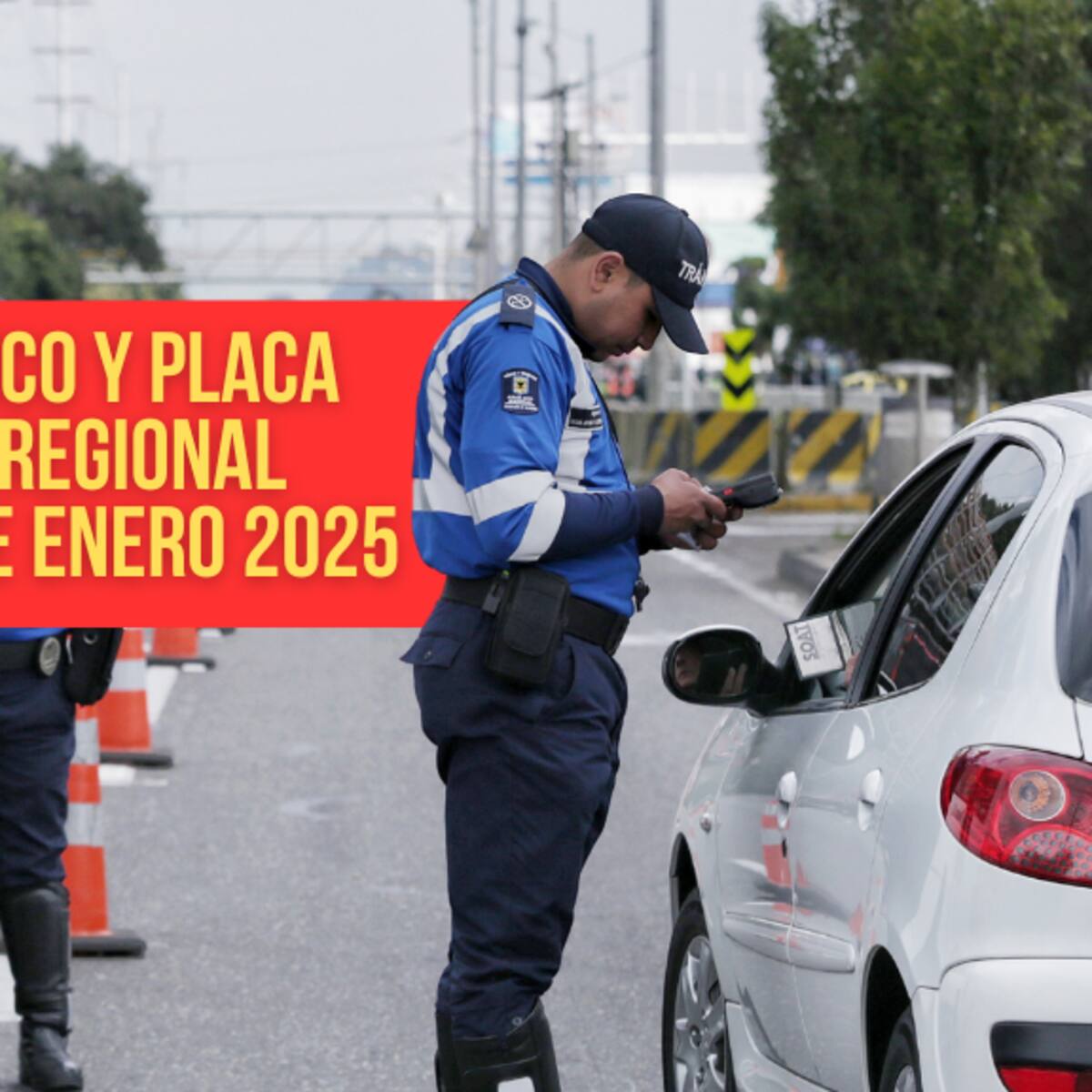 Pico y placa regional 6 de enero 2025: corredores viales en los que aplicará la restricción