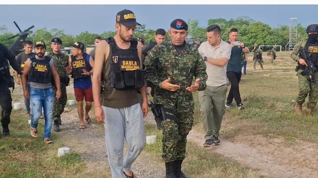 Ocho personas que permanecían secuestradas por el ELN fueron rescatadas por el Gaula en Convención/ Foto @Abelardo de La Espriella en X