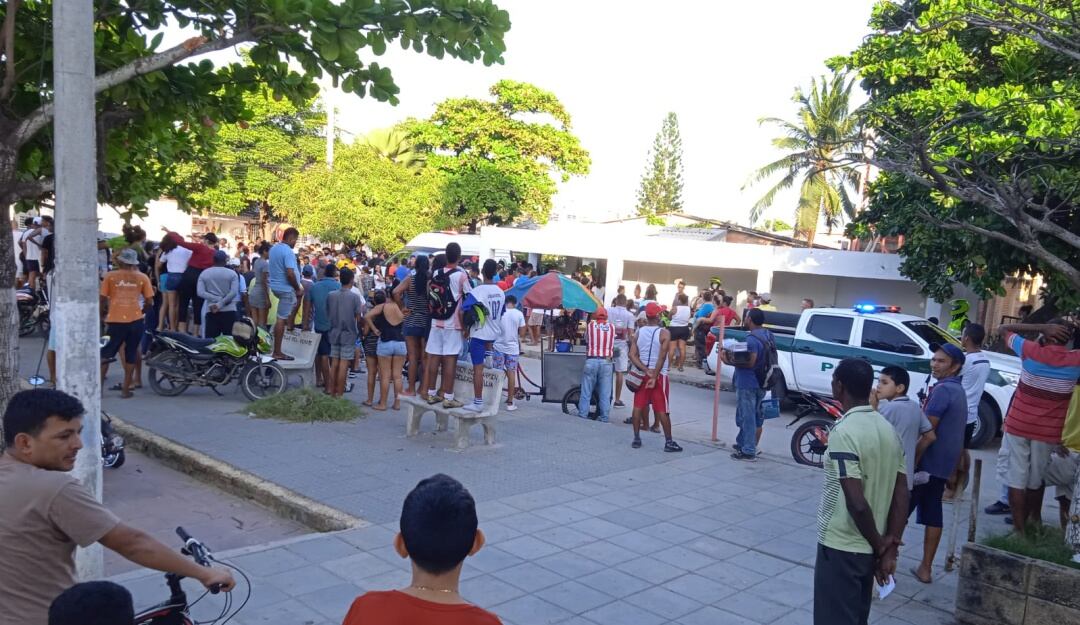 Momentos en La Playa. Cortesía: Policía