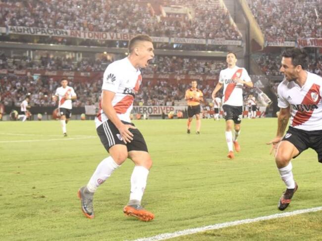 Quintero debutó con River Plate y dejó buenas impresiones