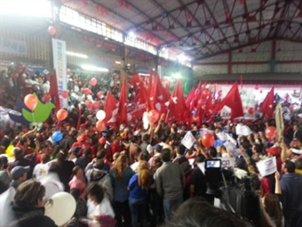 Juan Manuel Santos cerró su campaña por la reelección en el sur de Bogotá