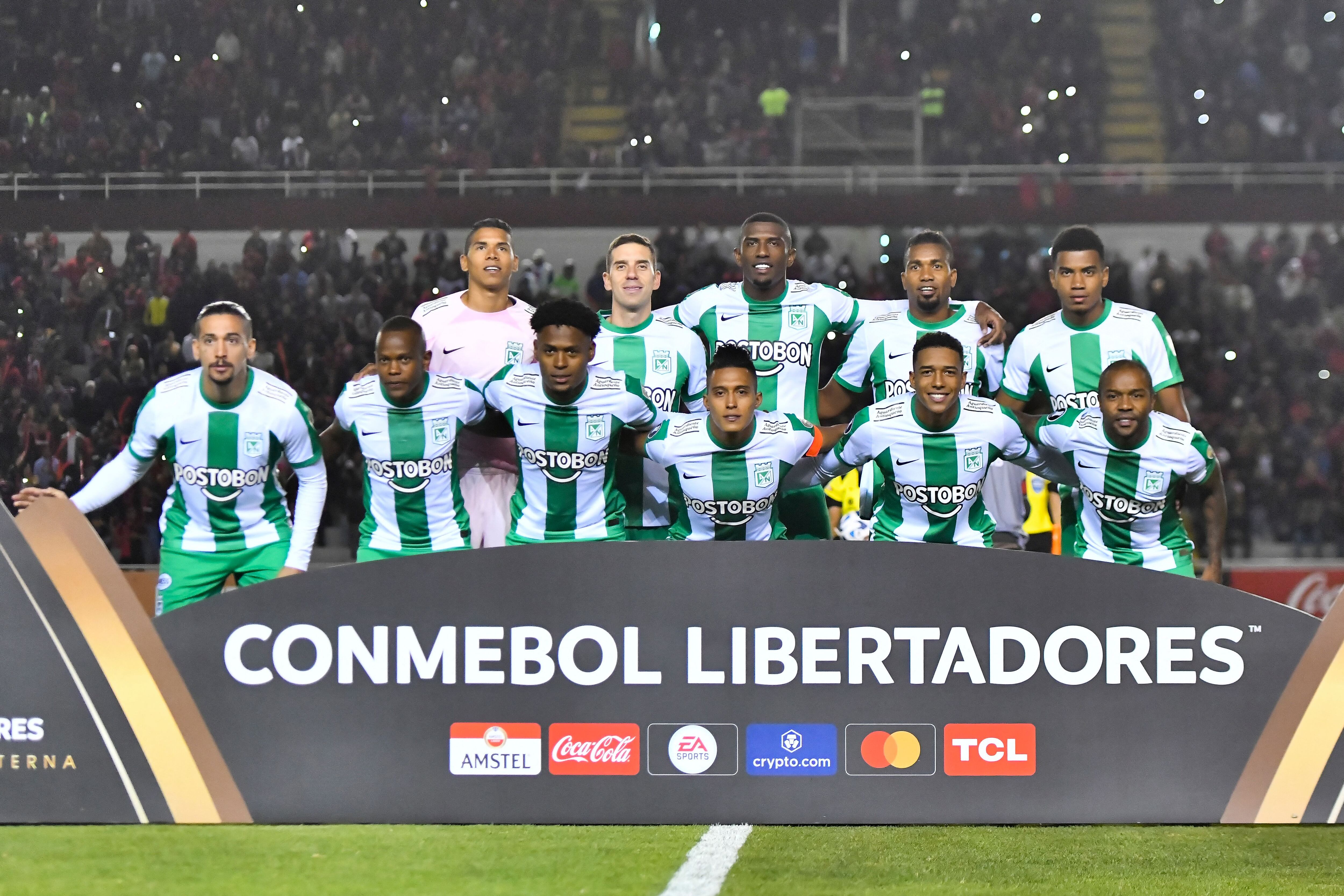Atlético Nacional abre la serie de octavos de final de la Copa Libertadores en casa. (Photo by DIEGO RAMOS/AFP via Getty Images)