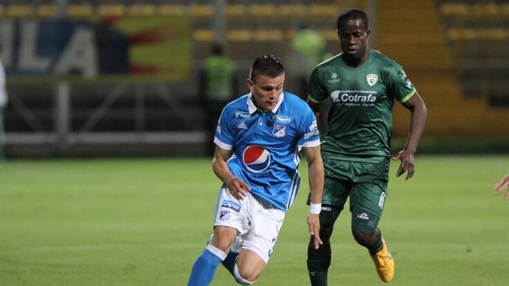 Cristian Herfano, delantero de Millonarios