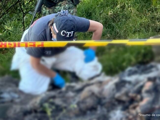 Fiscalía confirmó hallazgo de restos humanos en operativo realizado en Usme, sur de Bogotá