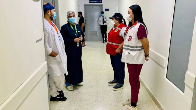 El DADIS recorrió las salas de urgencias de las diferentes IPS de la ciudad para verificar atención a los lesionados