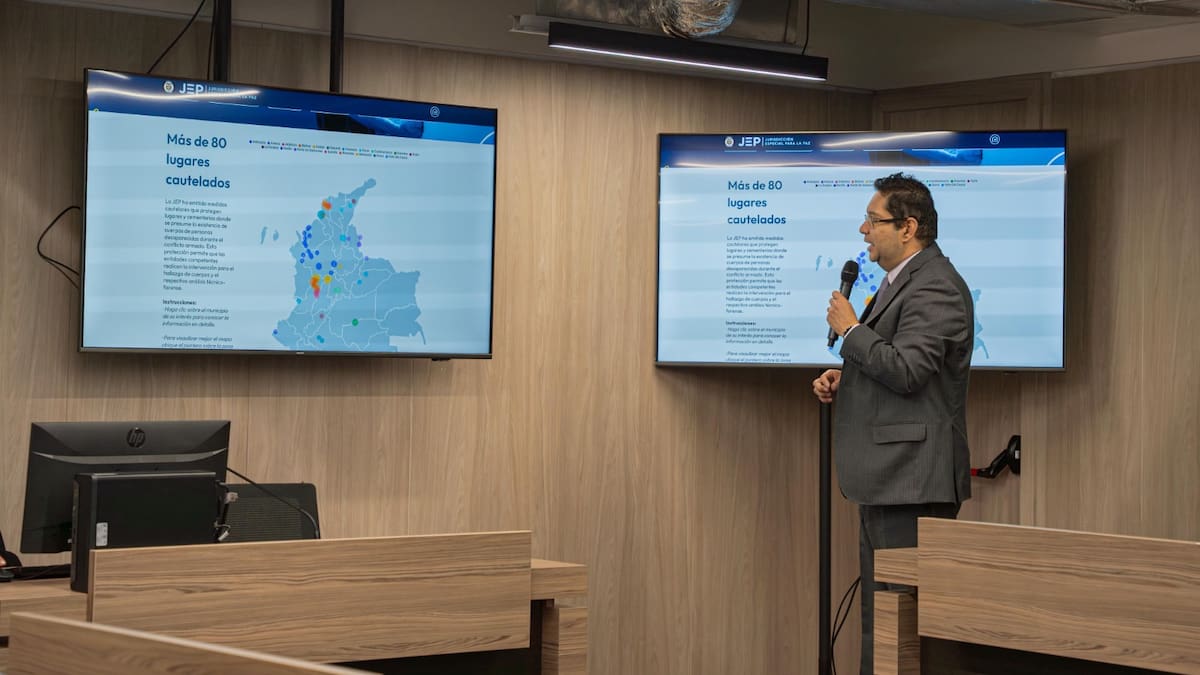 JEP revela las zonas de Colombia más complejas para buscar a los desaparecidos