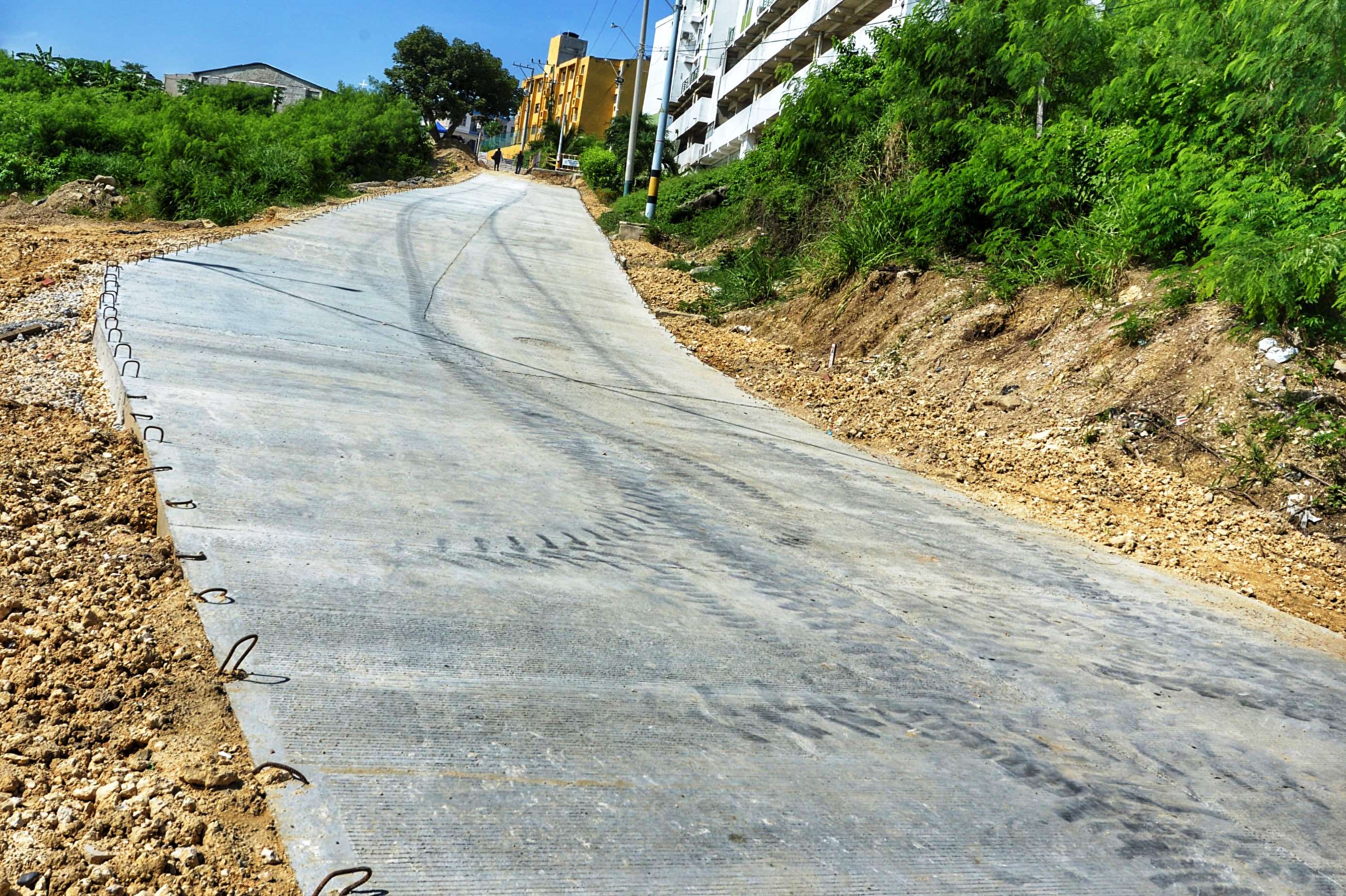 La Alcaldía Mayor de Cartagena, a través de la Secretaría de Infraestructura recupero este tramo abandonado por años