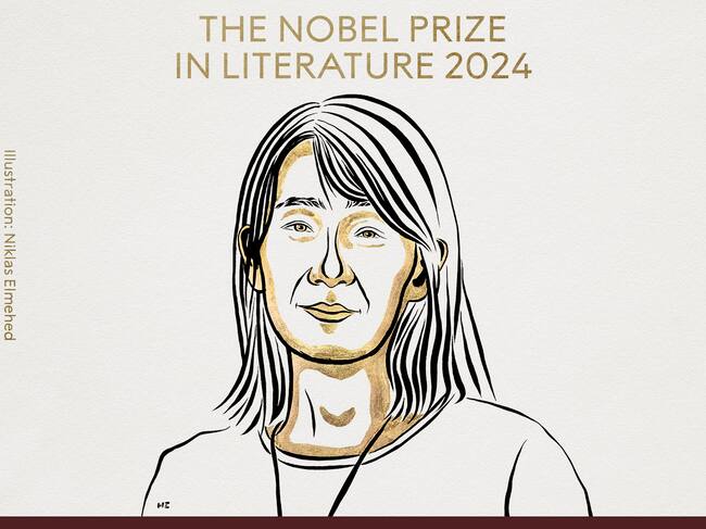 El premio Nobel de Literatura 2024 se otorga a la autora surcoreana Han Kang “por su intensa prosa poética que confronta traumas históricos y expone la fragilidad de la vida humana”.
(Foto: Cortesía Real Academia Sueca de las Artes)