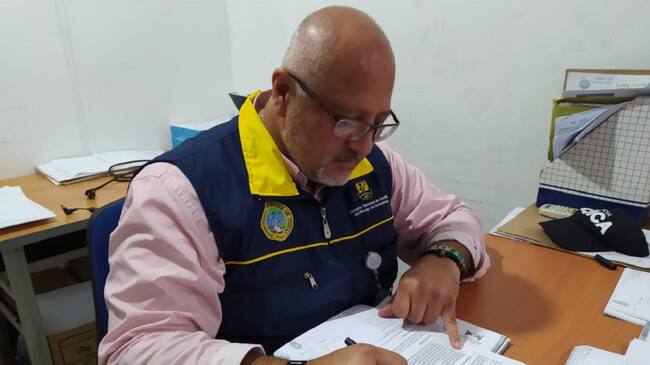 Fernando Abello, director de Gestión de Riesgo en Cartagena