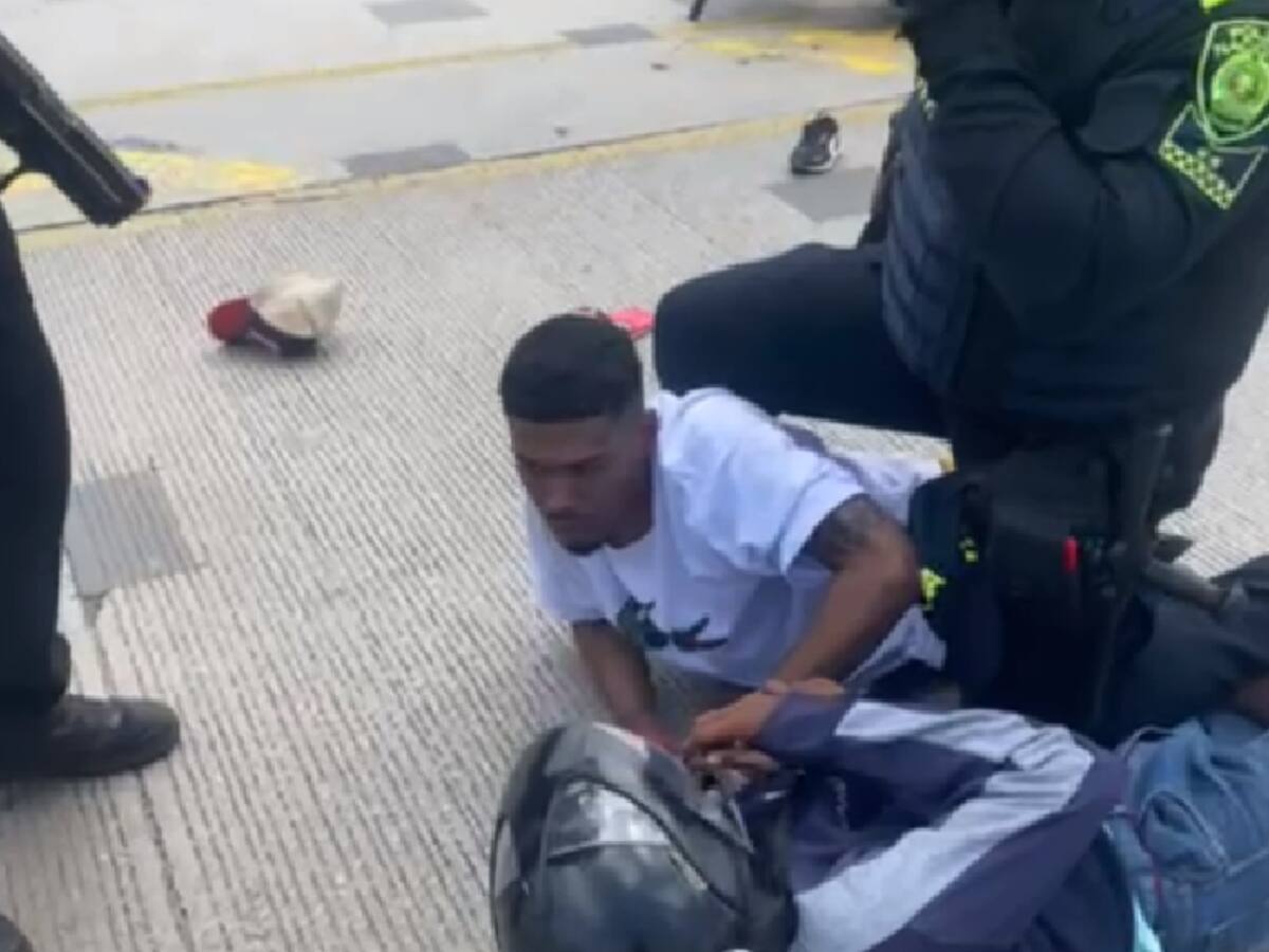 Dos presuntos atracadores por poco son linchados en plena Av. Pedro de Heredia