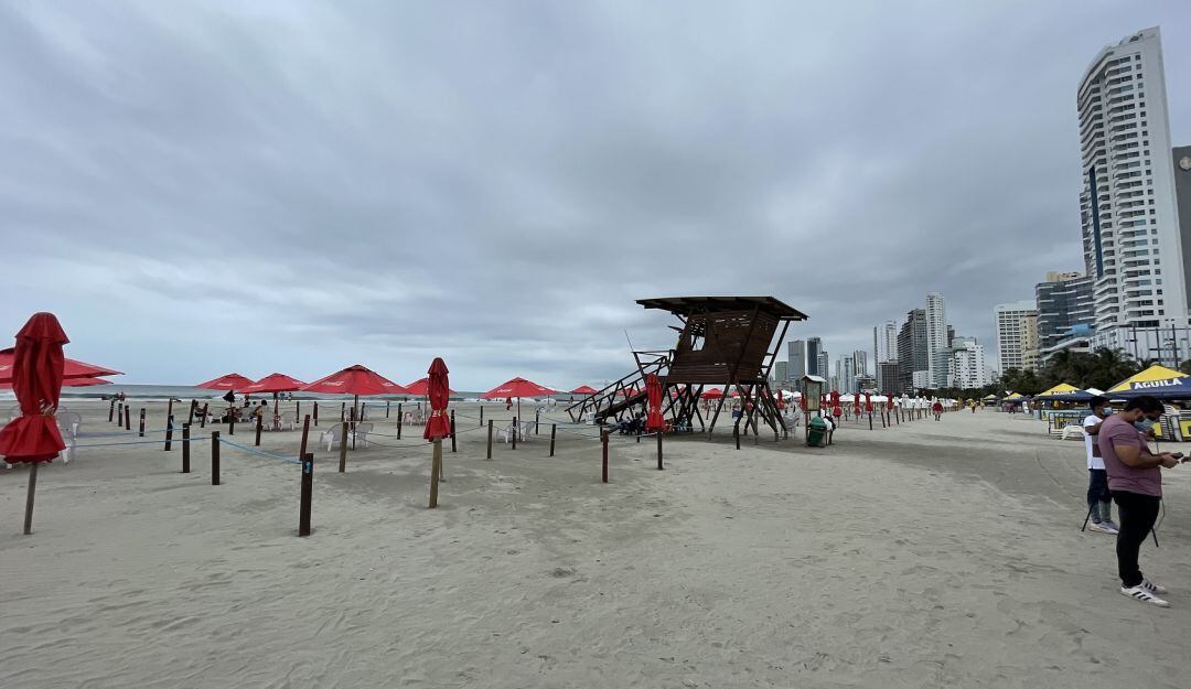 Los casos se presentaron en Playa Blanca, El Laguito, Bocagrande, Marbella, La Boquilla y Manzanillo del Mar