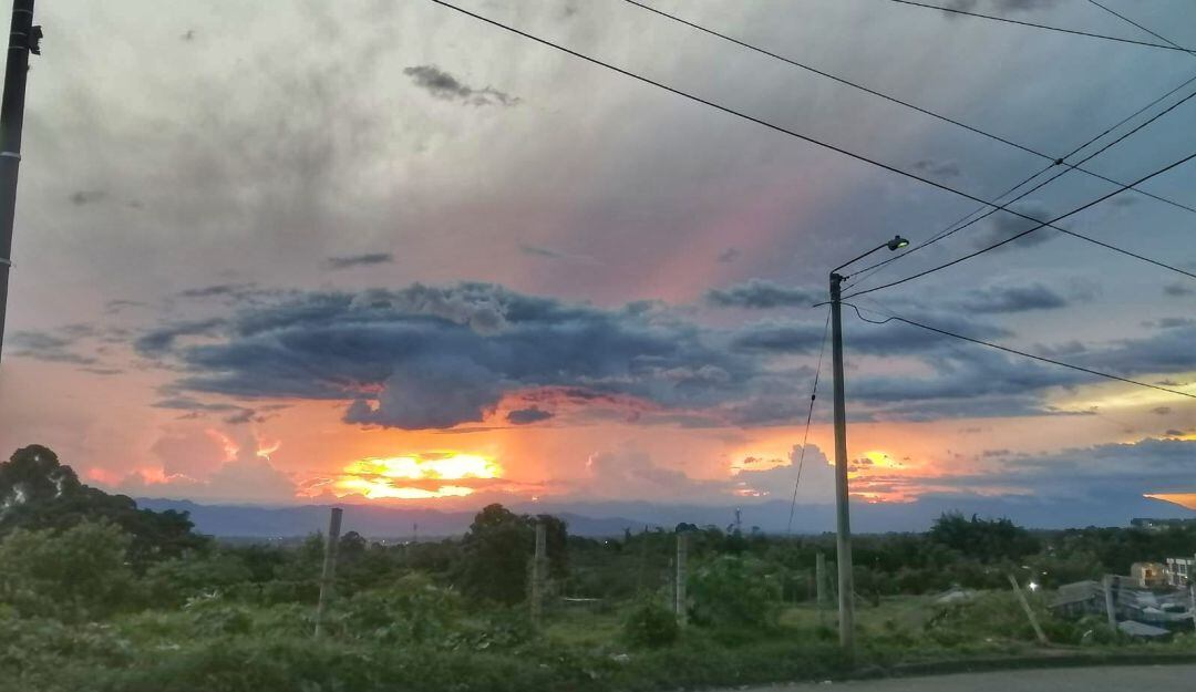 Atardecer en Armenia