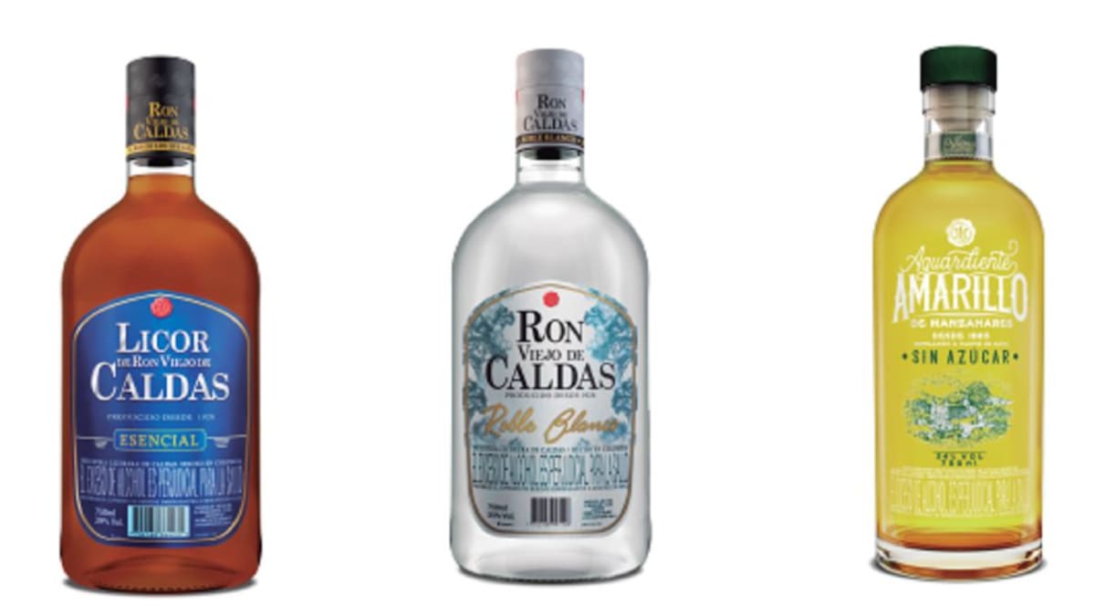 Licorera de Caldas a la conquista del mercado con 3 nuevos productos