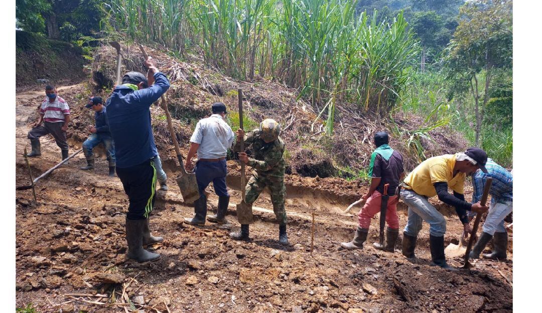 Construcción de cinta huella