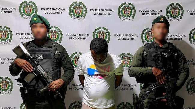 Capturado presunto sicario en Cartagena que habría participado en tres homicidios en 2025