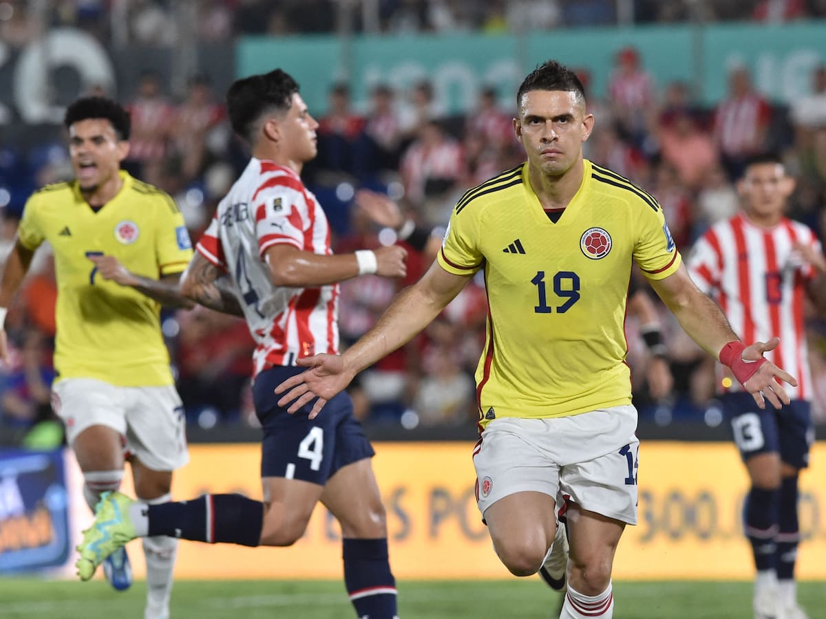 VIDEO: ¡Rafa de mi vida! Borré abrió el marcador para Colombia en Paraguay