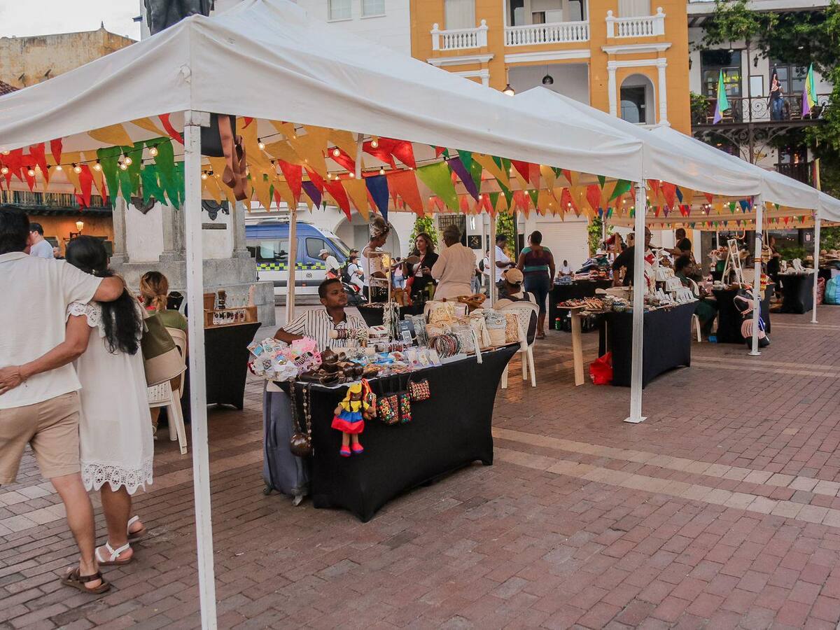 Feria promovida por Gerencia de Espacio Público en Cartagena dejó más de $23 millones en ventas
