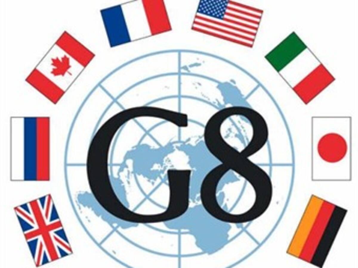 Cumbre de países del G8 habla de Siria y de la economía global