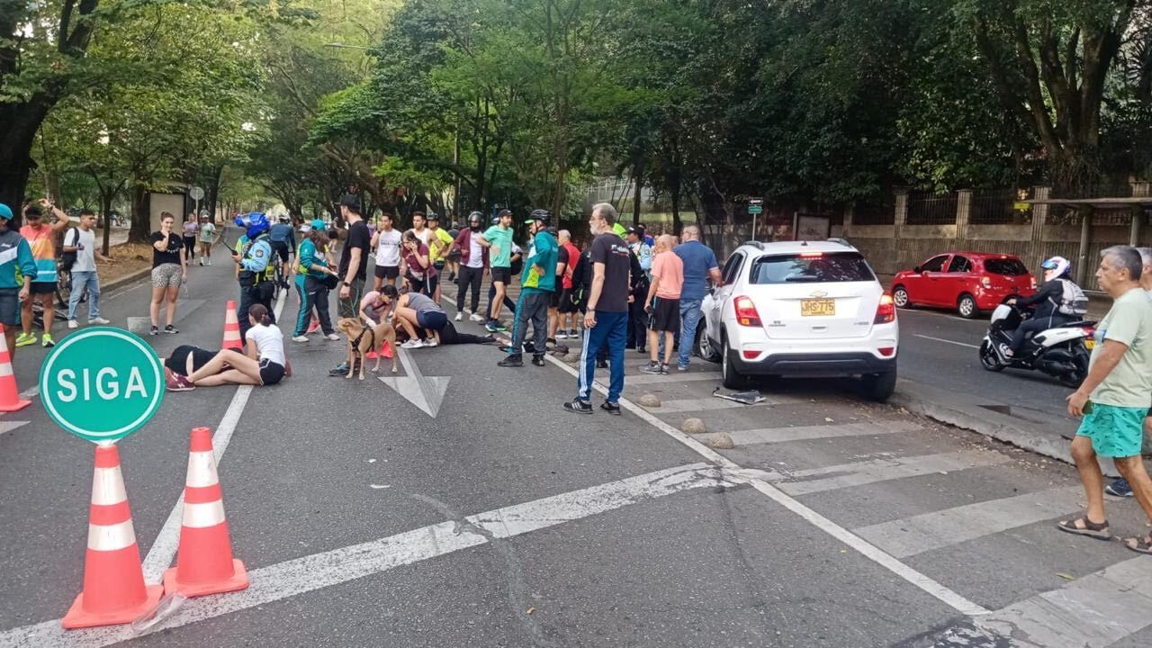 El conductor fue dejado a disposición de las autoridades en Medellín. Foto: cortesía.