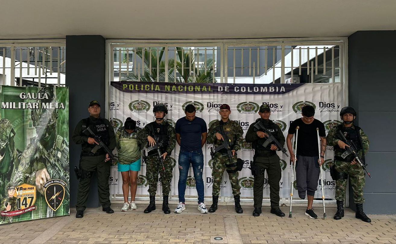 Capturas de disidentes FARC en 4 departamentos. Cortesía: Ejército Nacional.