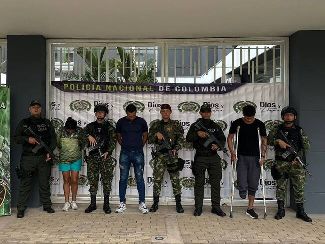 Capturas de disidentes FARC en 4 departamentos. Cortesía: Ejército Nacional.