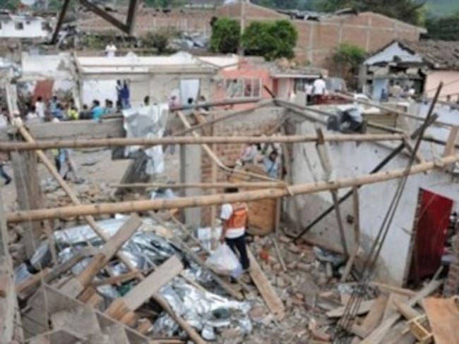 Destrucción y zozobra en el norte del Cauca por ataques de las Farc