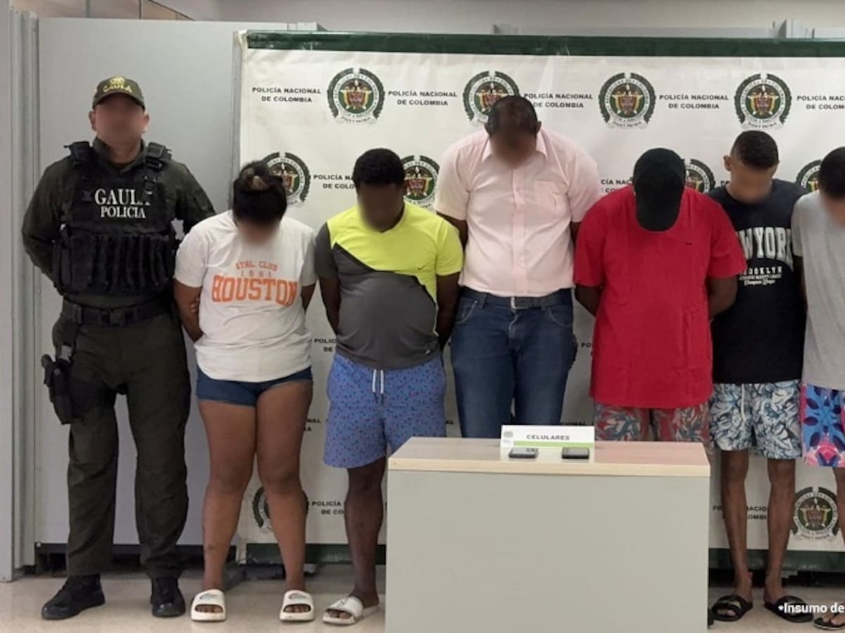Cayeron ocho presuntos extorsionistas de la ‘Oficina de la Costa’ en Cartagena