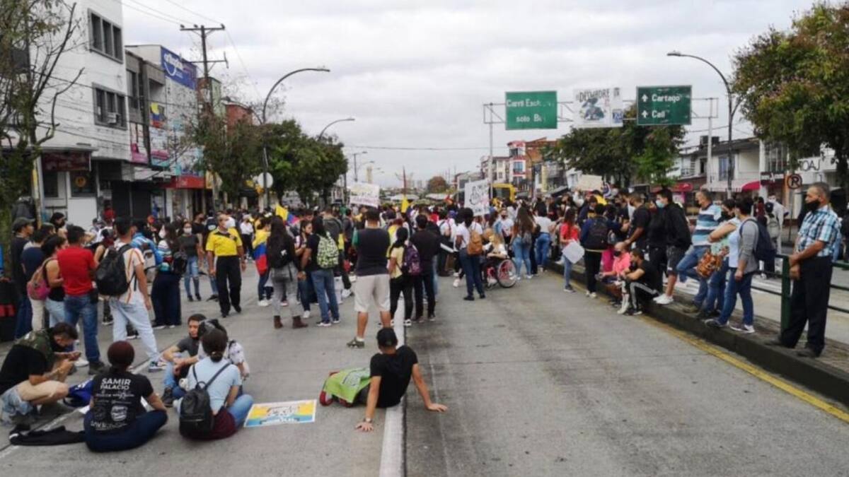 Médicos de Risaralda piden a manifestantes hacer aislamiento en sus hogares