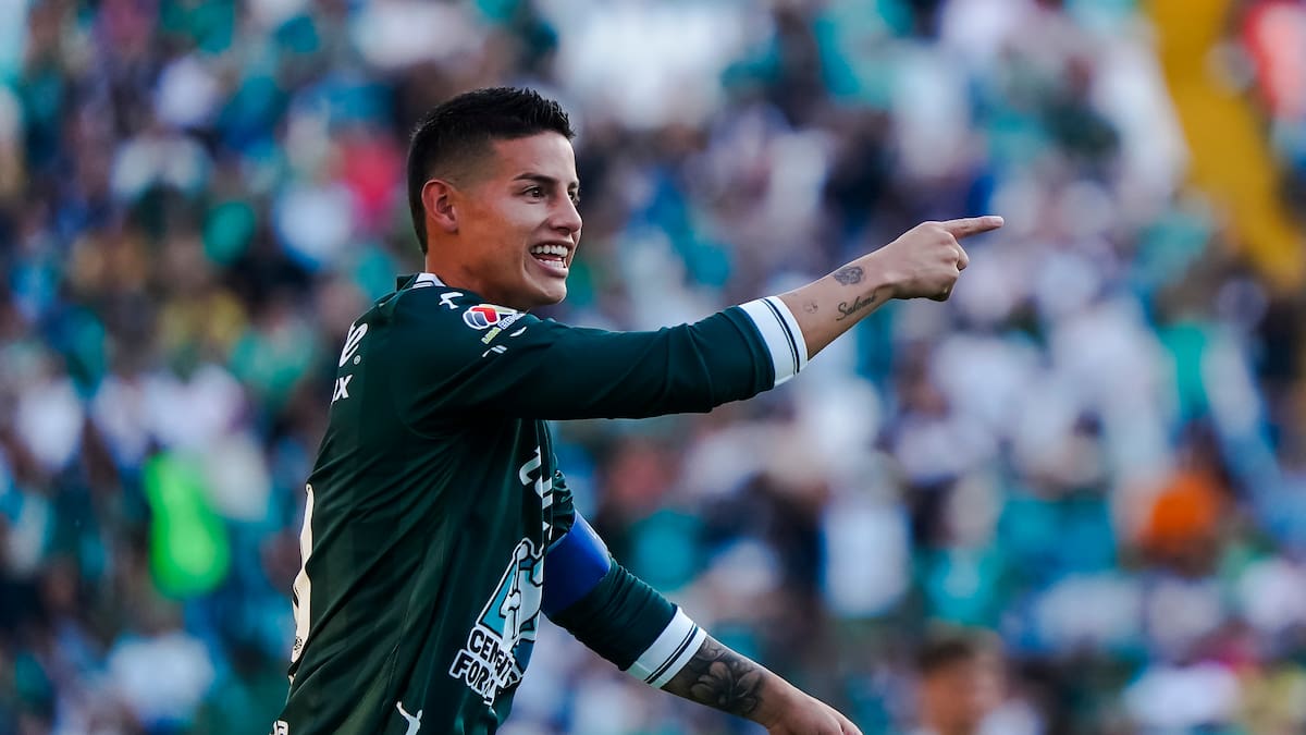 James volvió a jugar con León en empate ante Pachuca