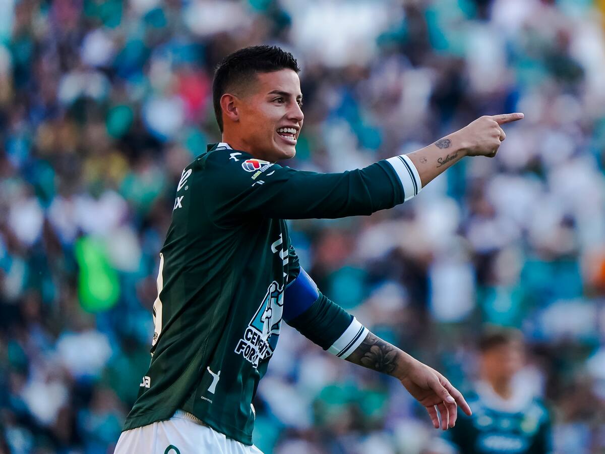 James volvió a jugar con León en empate ante Pachuca