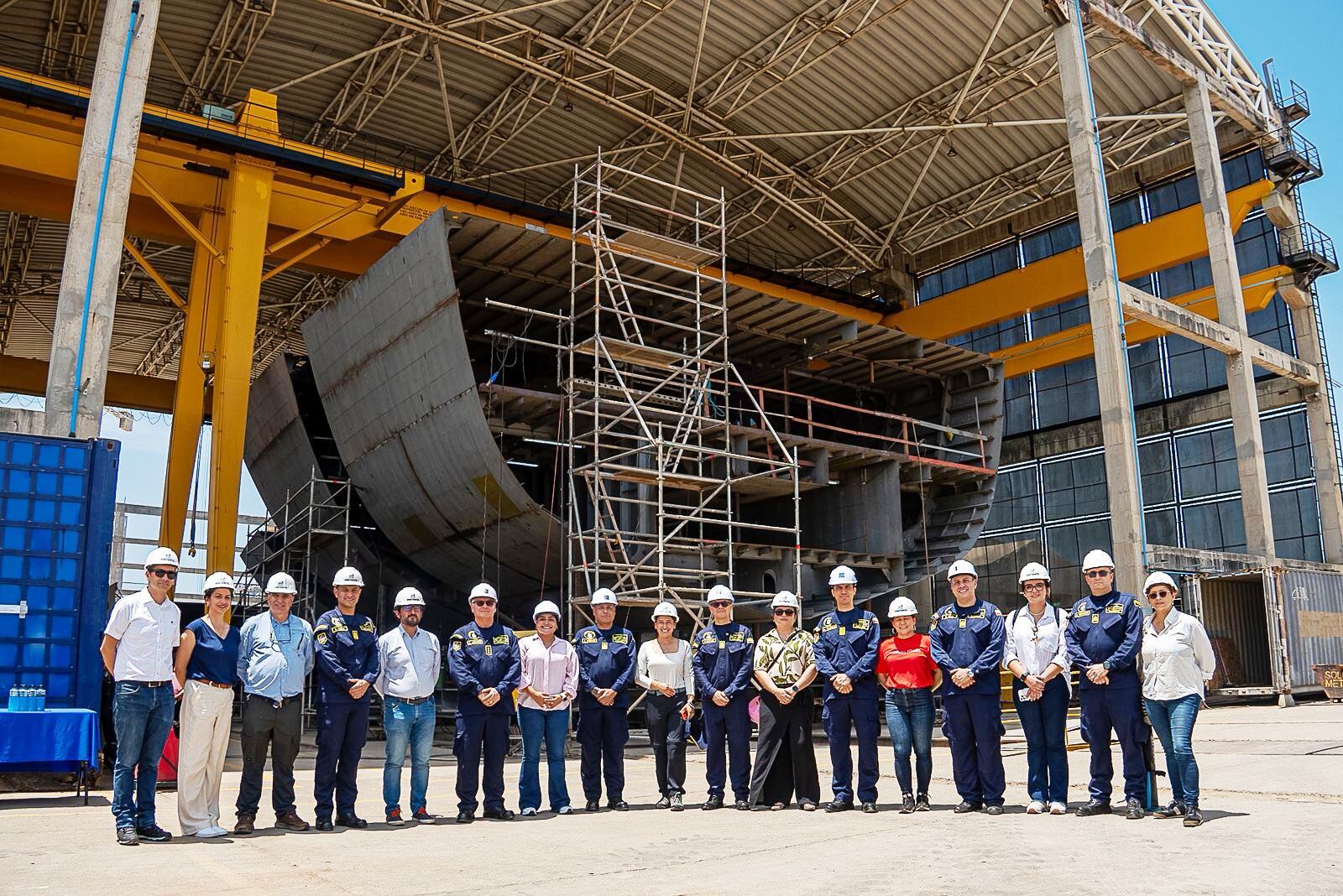 Planeación Nacional fortalece la reindustrialización naval en Colombia y anuncia que se trabajara en la gestión de $50 millones USD para nuevo Dique Flotante