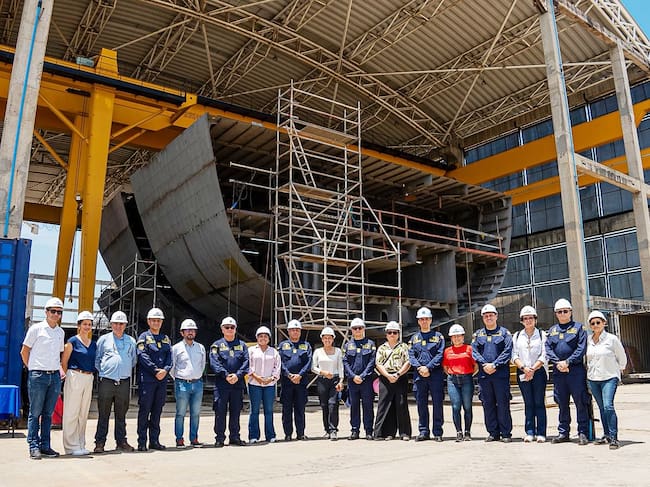 Planeación Nacional fortalece la reindustrialización naval en Colombia y anuncia que se trabajara en la gestión de $50 millones USD para nuevo Dique Flotante
