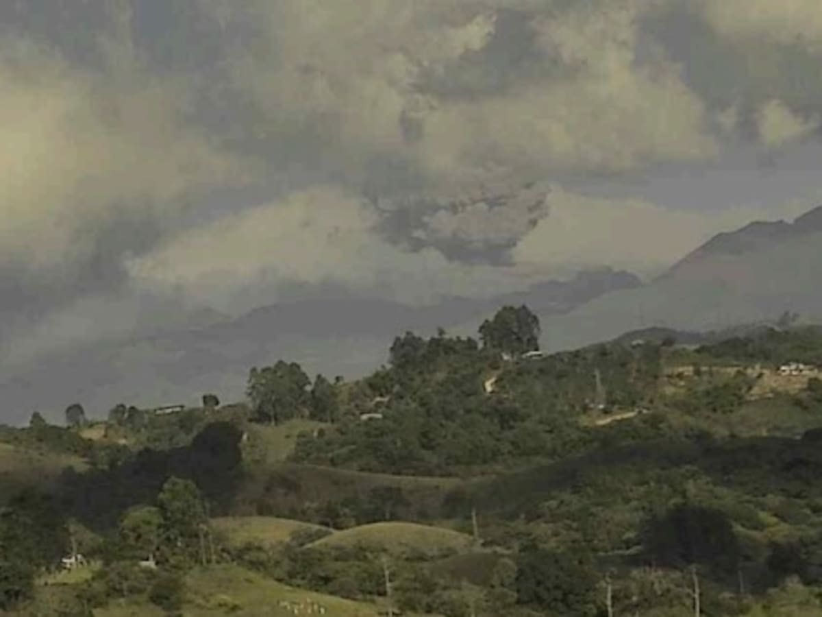 12 días completa el Volcán Puracé del Cauca en alerta Naranja