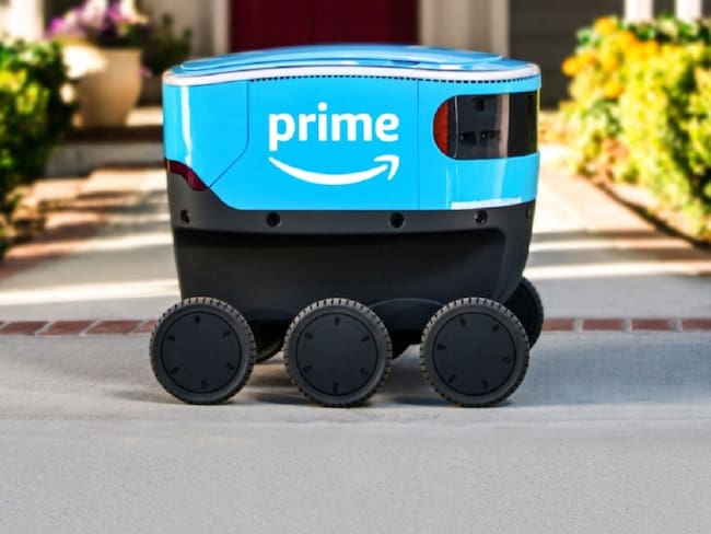 ¡Cerca del futuro! Amazon inicia segundas pruebas de su robot de entregas