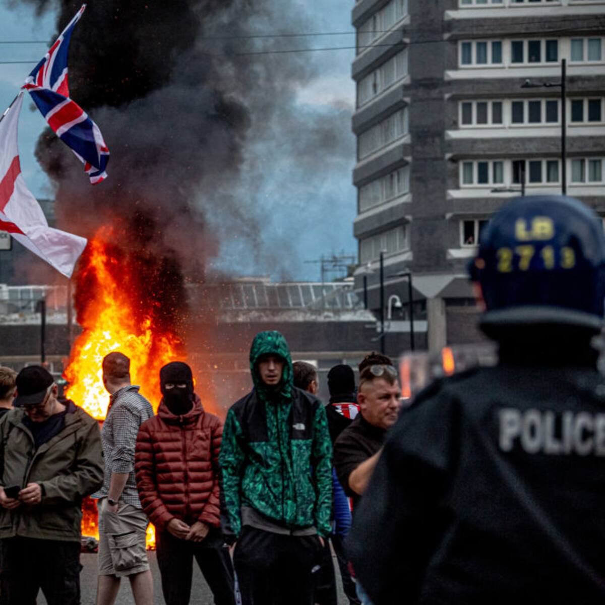 Violentos disturbios en Reino Unido: aspectos claves para entender el caos en Inglaterra
