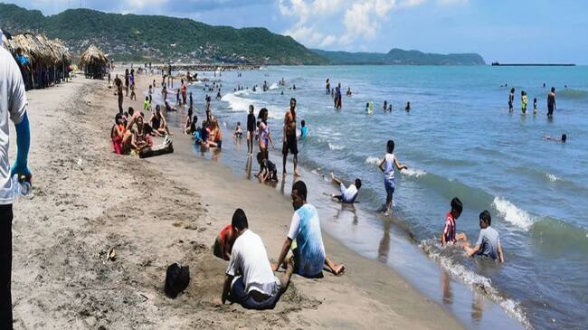 Playas de Puerto Colobmia.