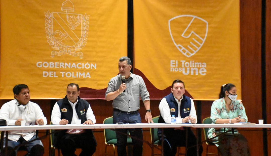 Gobernador del Tolima Ricardo Orozco