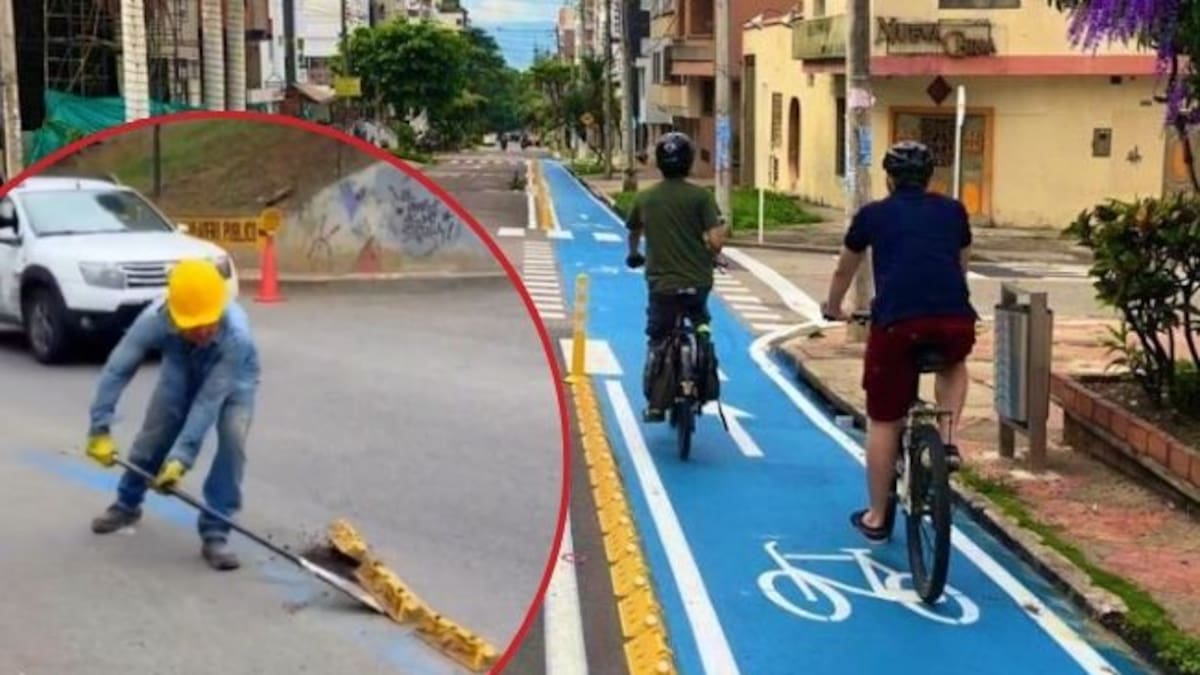 VIDEO | Comienza el desmonte de ciclorrutas en Bucaramanga: estas son las primeras vías intervenidas