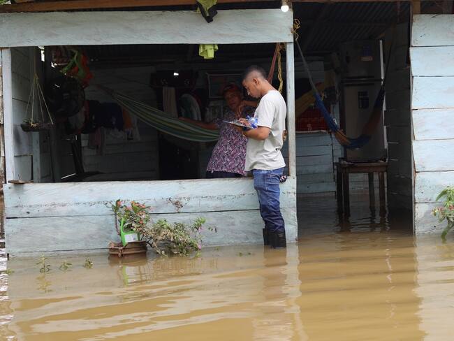 Inundaciones Carepa, Antioquia- foto alcaldía