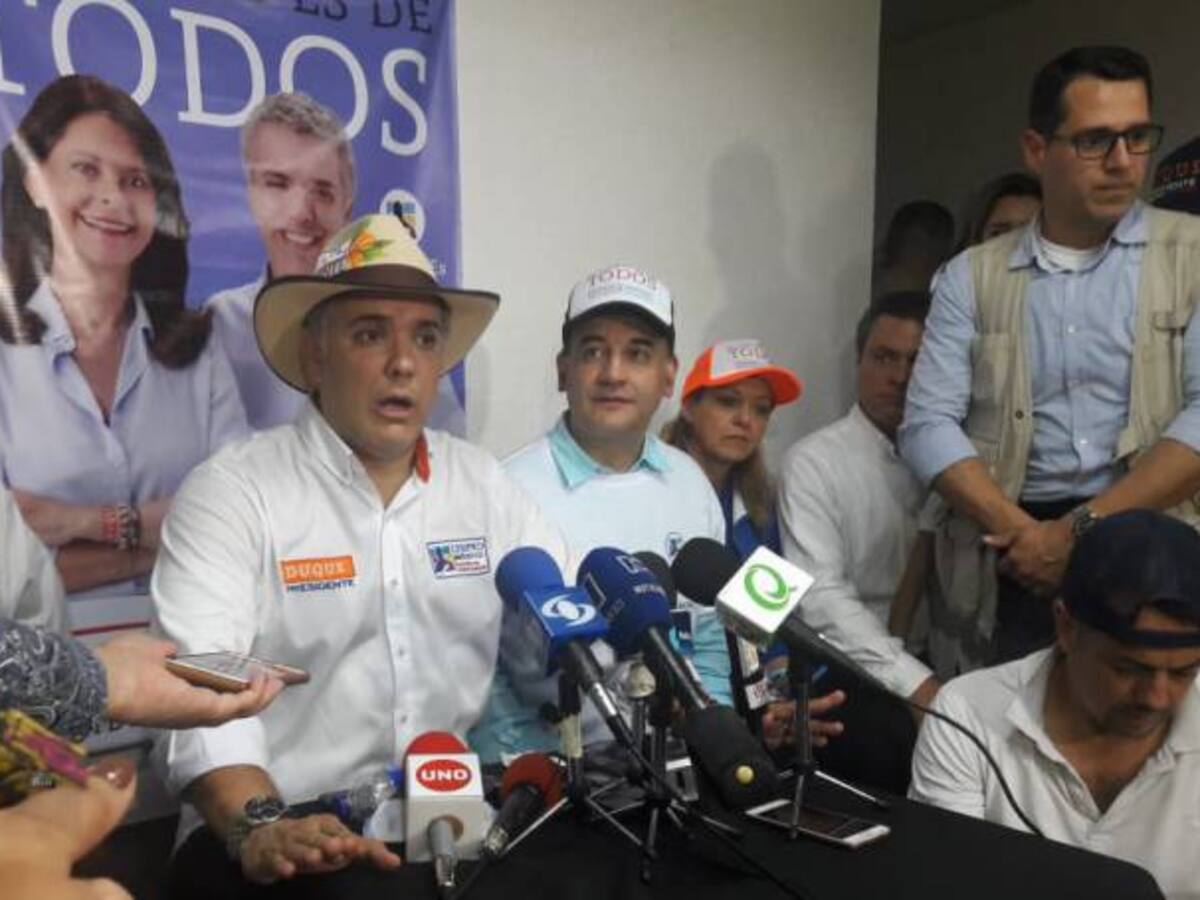 Iván Duque ganó segunda vuelta presidencial en los municipios del Quindío