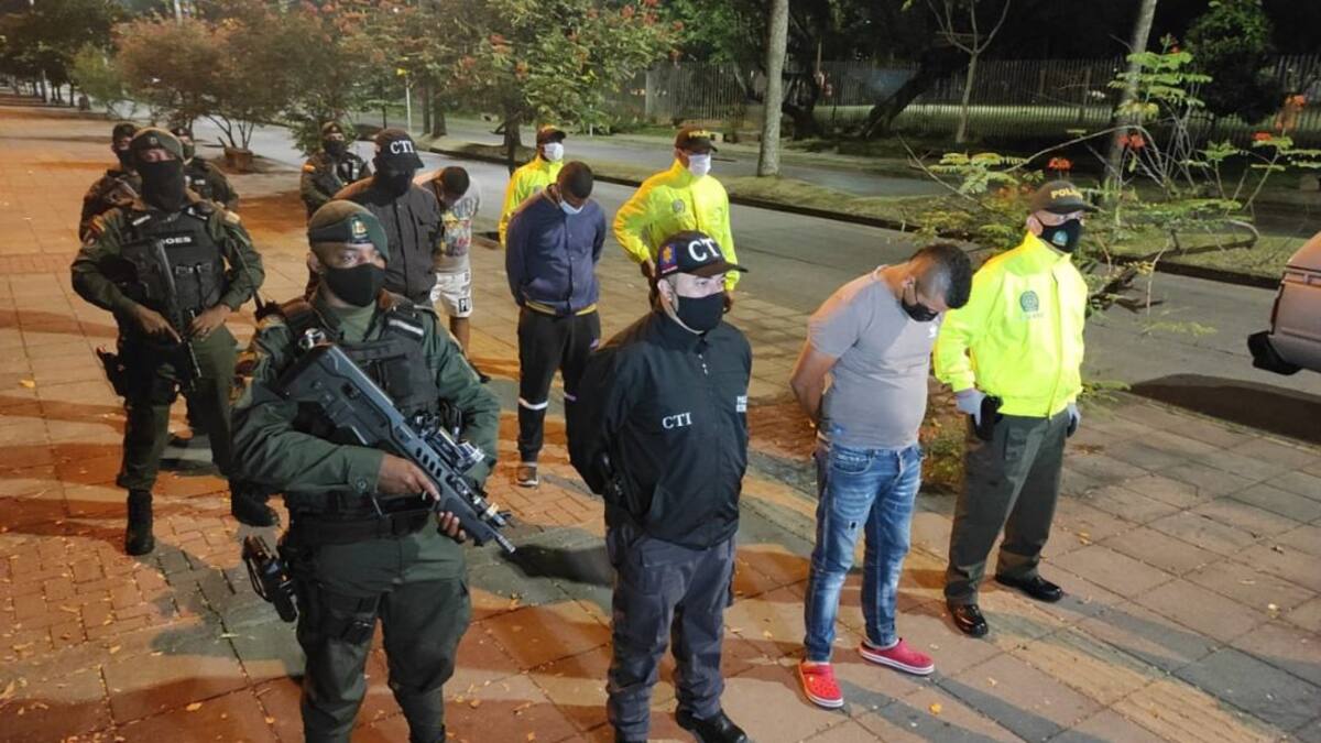 Policía logra desarticular dos bandas dedicadas al hurto en Cali