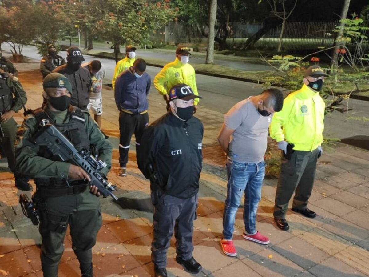 Policía logra desarticular dos bandas dedicadas al hurto en Cali