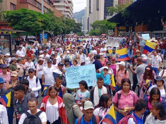 Serán marchas pacificas.