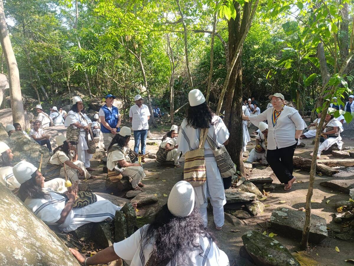ICBF llega al territorio arhuaco de Gunmaku tras ataques en la Sierra Nevada