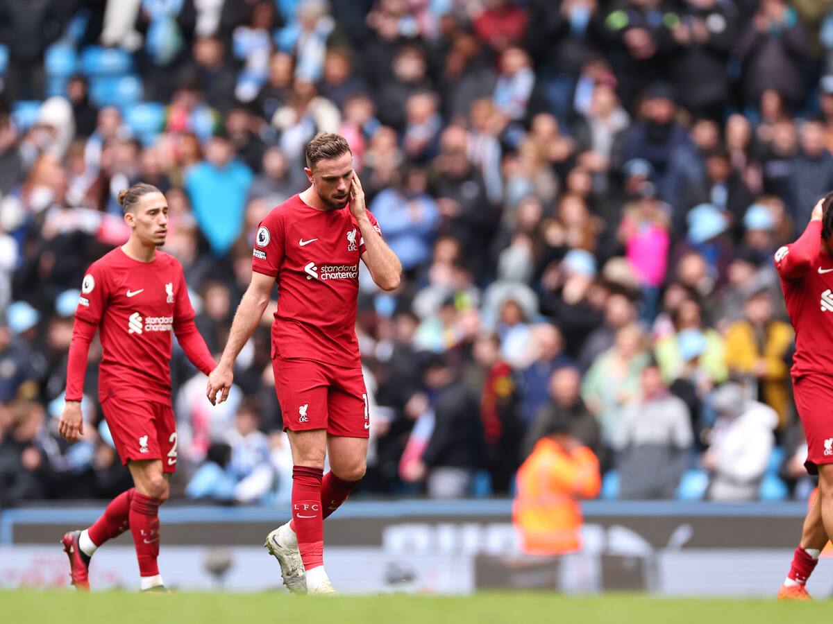 Liverpool, sin Luis Díaz, fue goleado por el Manchester City