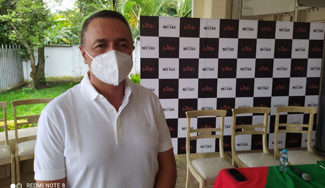 Henry Escobar, gerente general de la empresa interamericana de licores.