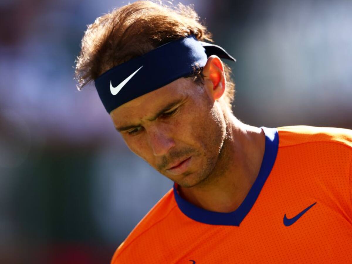 Rafael Nadal, baja entre 4 y 6 semanas por una fisura en una costilla